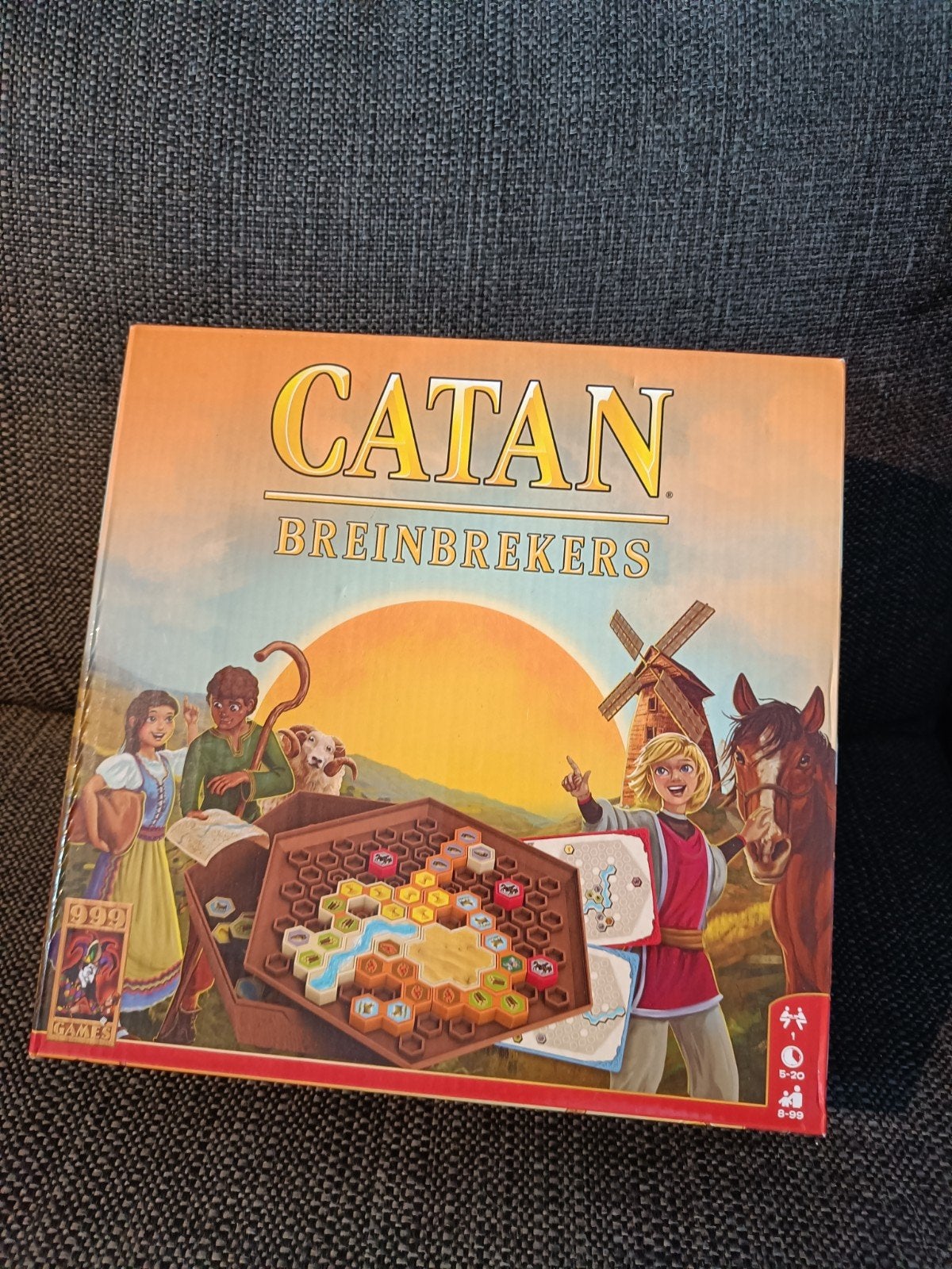 Catan Breinbrekers: IQ Raadsels & Puzzelplezier, Een of twee spelers, Ophalen of Verzenden, Zo goed als nieuw, 999 Games