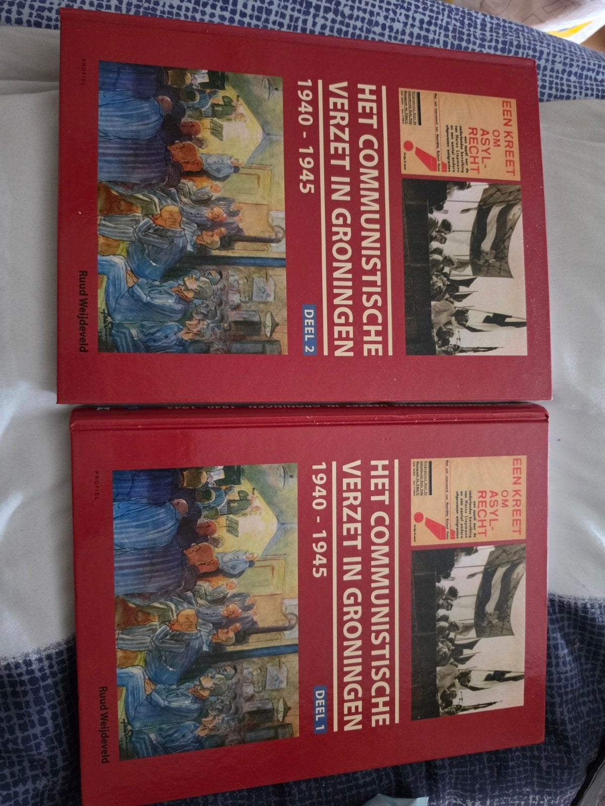 Het Communistische Verzet in Groningen 1940-1945 (2 delen), Ophalen of Verzenden, 20e eeuw of later, Zo goed als nieuw, Ruud Weijdeweld