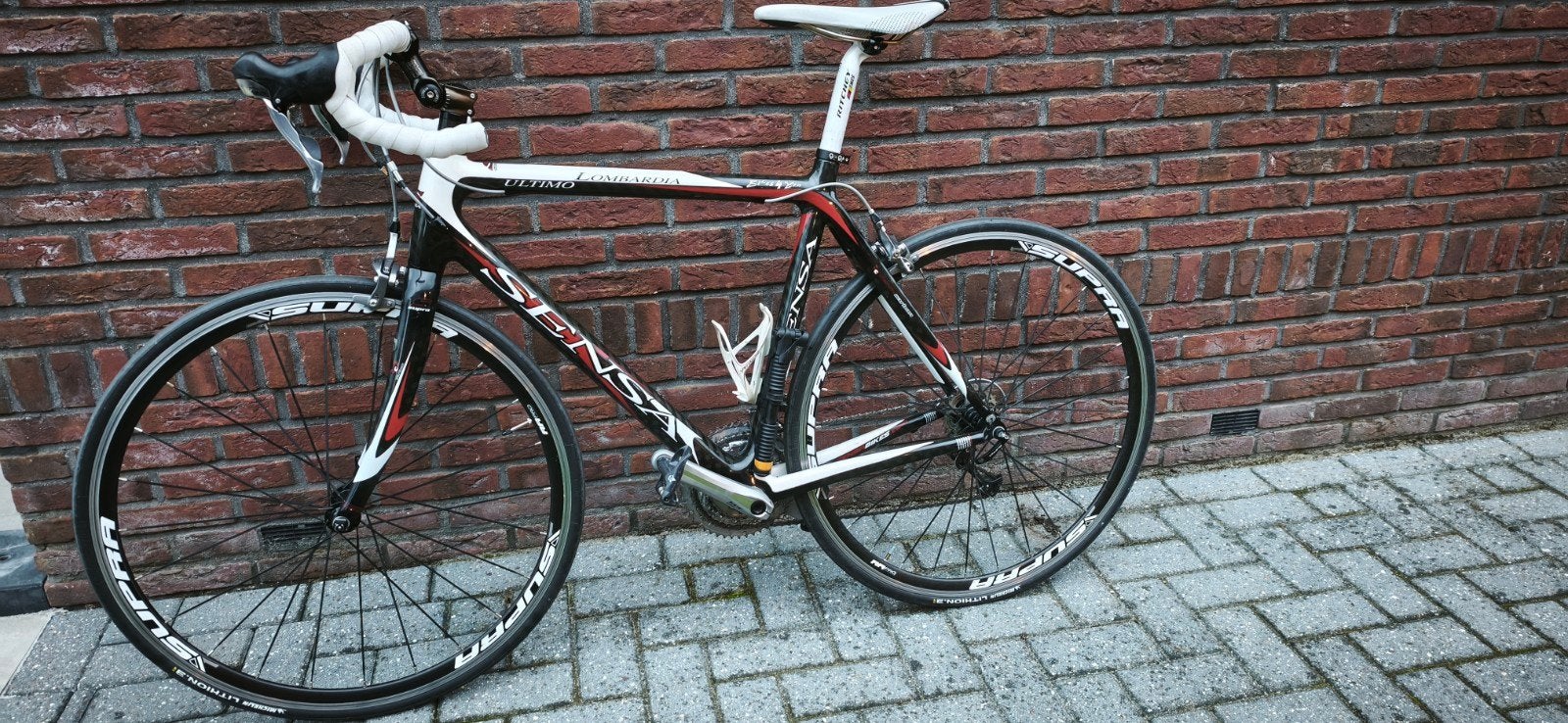 Sensa Lombardia Ultima - Shimano 105 triple 10, Gebruikt, Aluminium, Meer dan 20 versnellingen, 53 tot 57 cm
