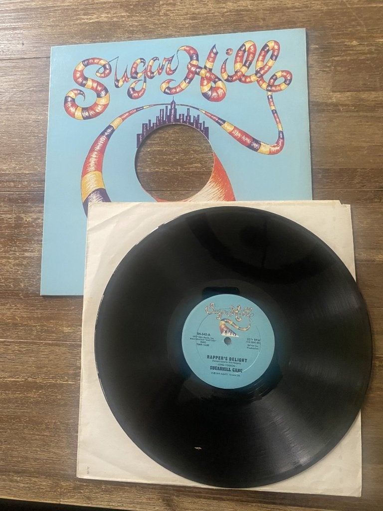 Sugarhill Gang – Rapper's Delight, Ophalen of Verzenden, Zo goed als nieuw, 12 inch, Overige typen