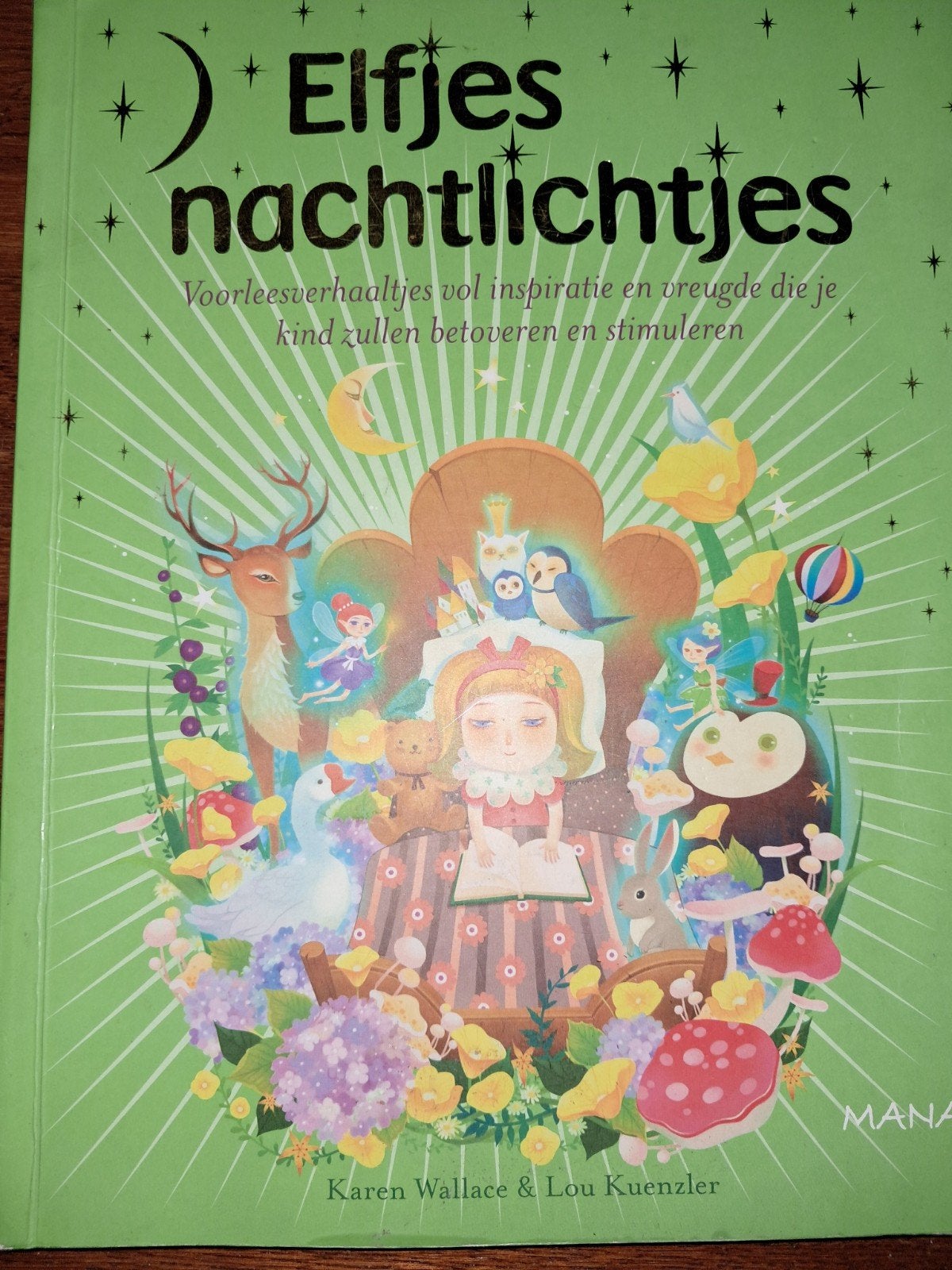 Karen Wallace - Elfjes nachtlichtjes, Boeken, Karen Wallace, Fictie algemeen, Ophalen of Verzenden, Zo goed als nieuw