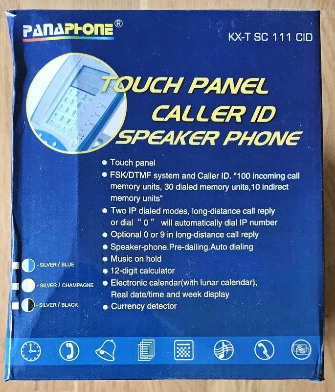Foto 7 van Telefoon Panaphone KX-T sc III - grote toetsen, groot scherm