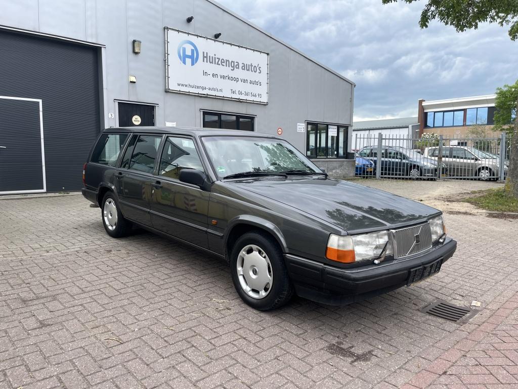 Volvo 940 2.0i GL| Opknapper/voor onderdelen? (bj 1992), Auto's, Oldtimers, Zwart, Volvo, Centrale vergrendeling, Stationwagon