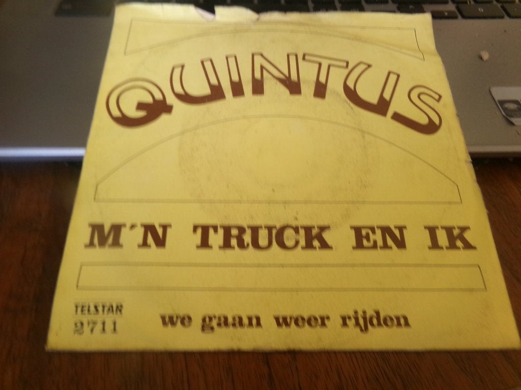 Top - Quintus – M'n Truck En Ik / We Gaan Weer Rijden - 1976, Cd's en Dvd's, Ophalen of Verzenden, Gebruikt, Nederlandstalig