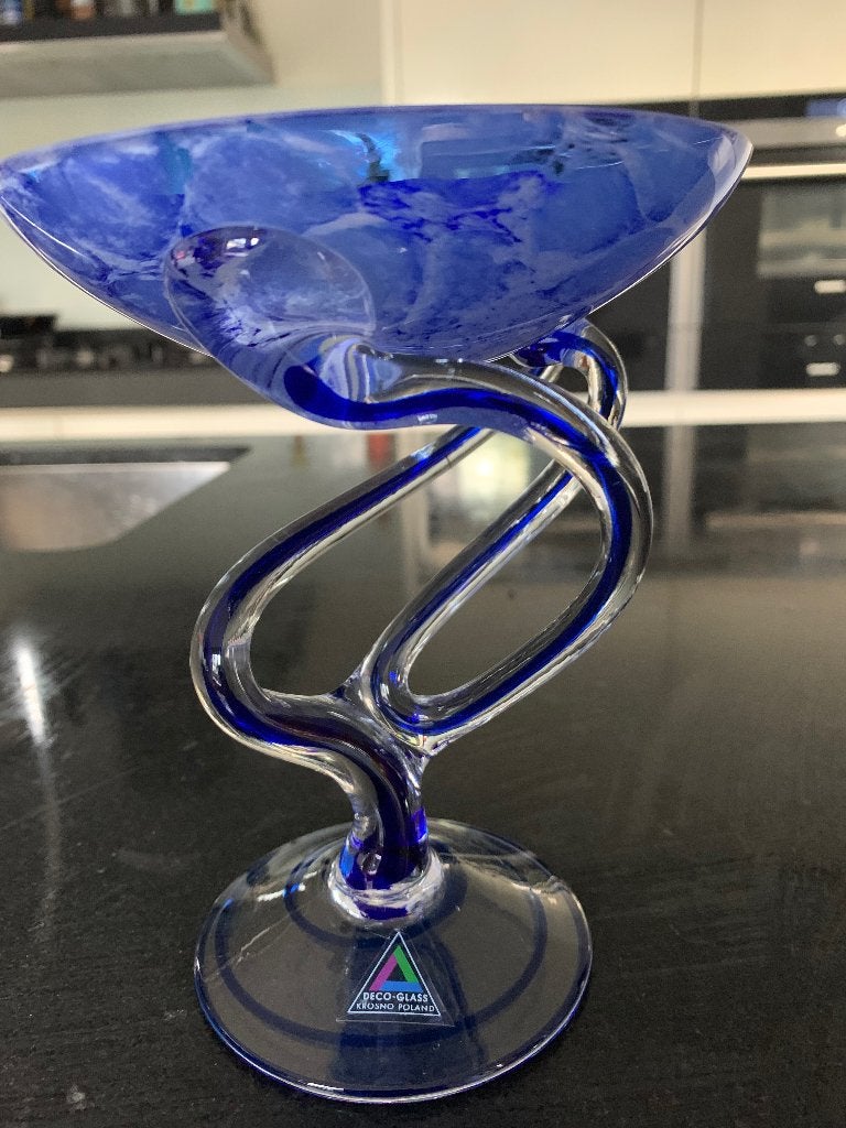 Krosno design glassbowl en design Scandinavisch schaaltje, Ophalen of Verzenden
