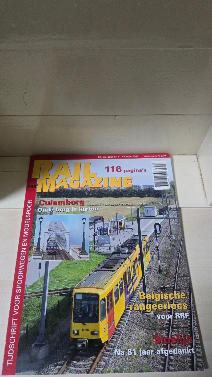 Rail Magazine 258 - Oktober 2008 - Spoorwegen & Modelspoor, Ophalen of Verzenden, Overige typen