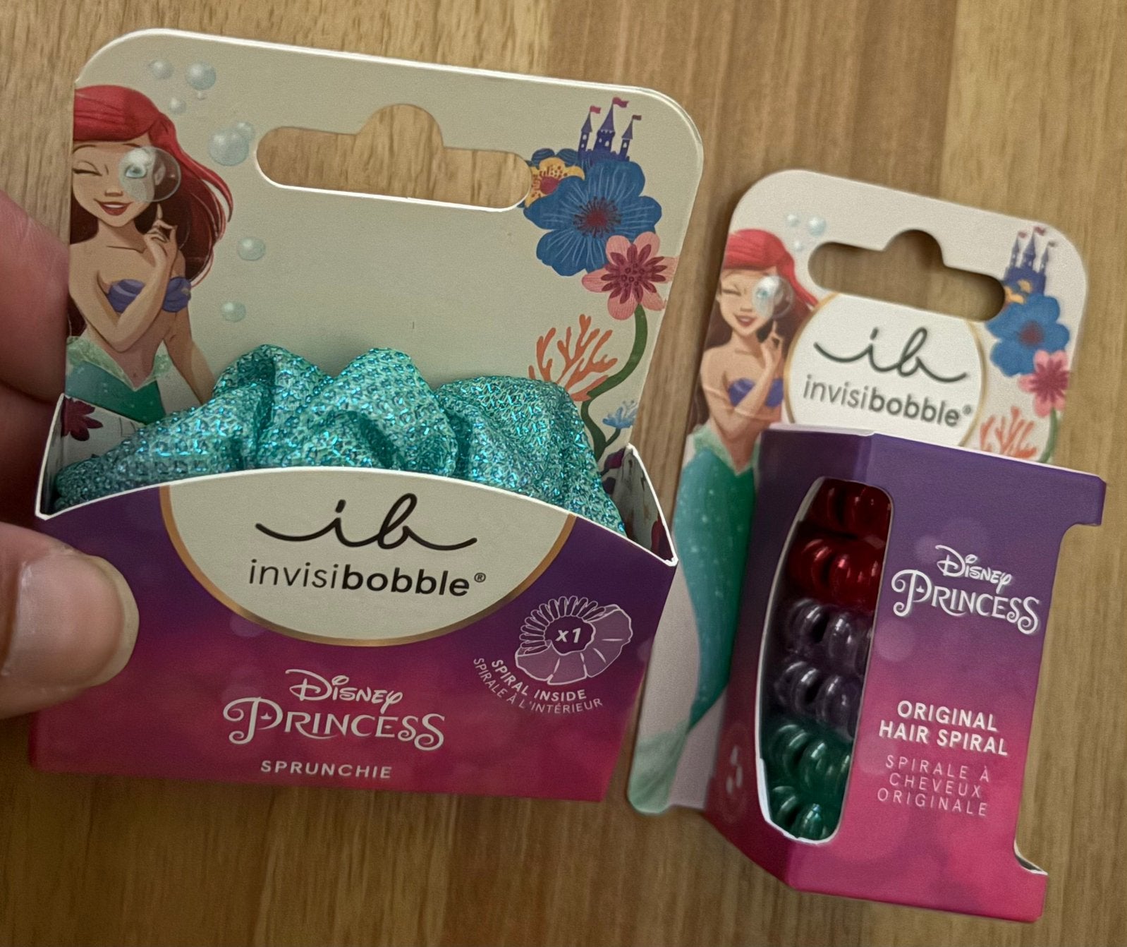 Nieuw - Kleine zeemeermin, haarelastiekjes van invisibobble, Ophalen of Verzenden, Nieuw, Haarelastiek, Meerkleurig
