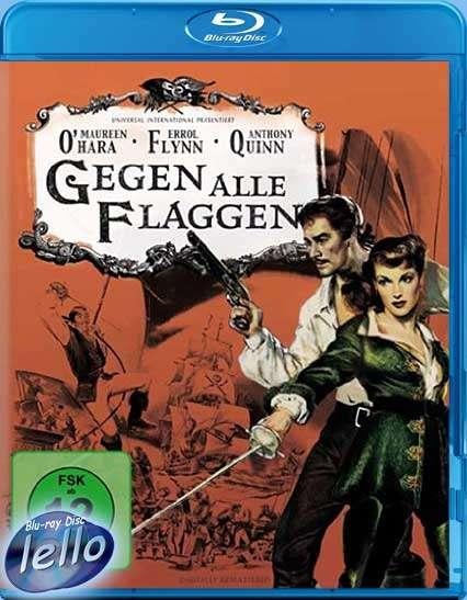 Blu-ray: Against All Flags (1952 Errol Flynn) DE niet NLO, Ophalen of Verzenden, Nieuw in verpakking, Actie