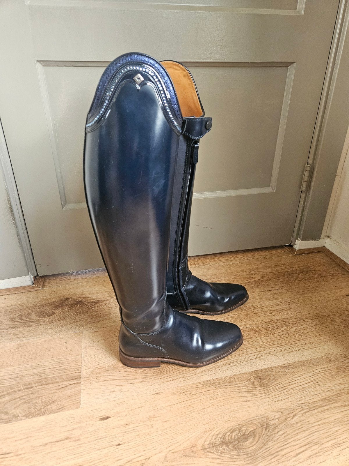 Super mooi De Niro nieuw Donkerblauw, Ophalen of Verzenden, Nieuw, Dressuur, Schoeisel