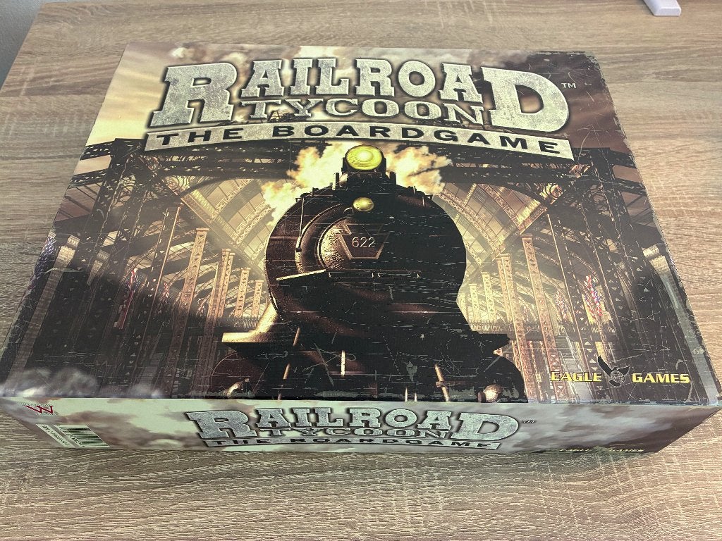 Railroad Tycoon - 1st edition (2005), Vijf spelers of meer, Ophalen of Verzenden, Zo goed als nieuw, Eagle Games