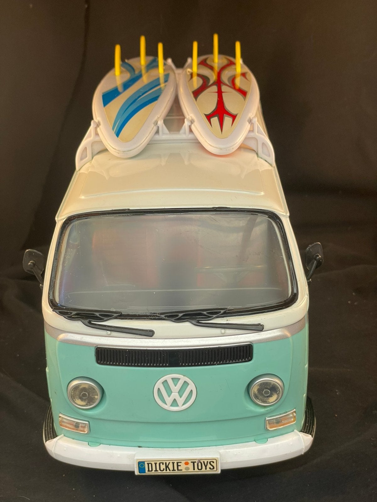 Volkswagen bus T 2 surf van, Overige merken, Zo goed als nieuw, Dicky toys, Ophalen of Verzenden