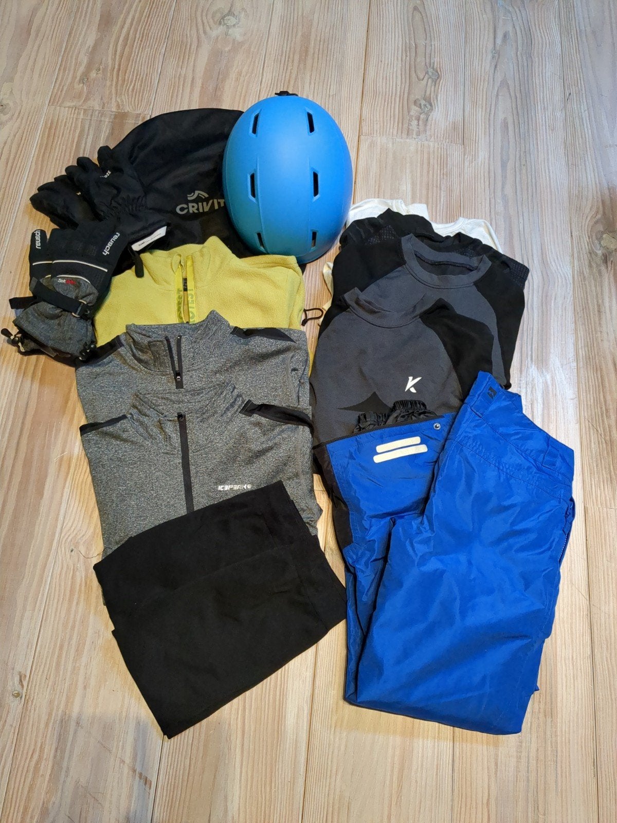 Pakket skikleding jongen 140-152, 9/10 jaar, Broek, Icepeak, Overige maten, Ophalen of Verzenden