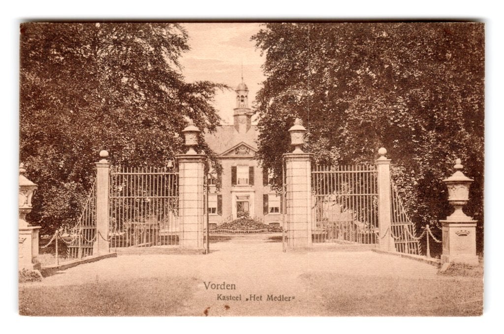 Vorden, Kasteel "Het Medler", Ophalen of Verzenden, Voor 1920, Ongelopen, Gelderland