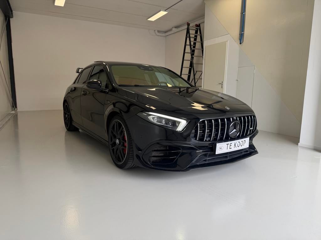 Mercedes-Benz A-Klasse A 45 AMG S 421pk 4Matic+ AMG, Auto's, Automaat, 4 cilinders, 1535 kg, Zwart