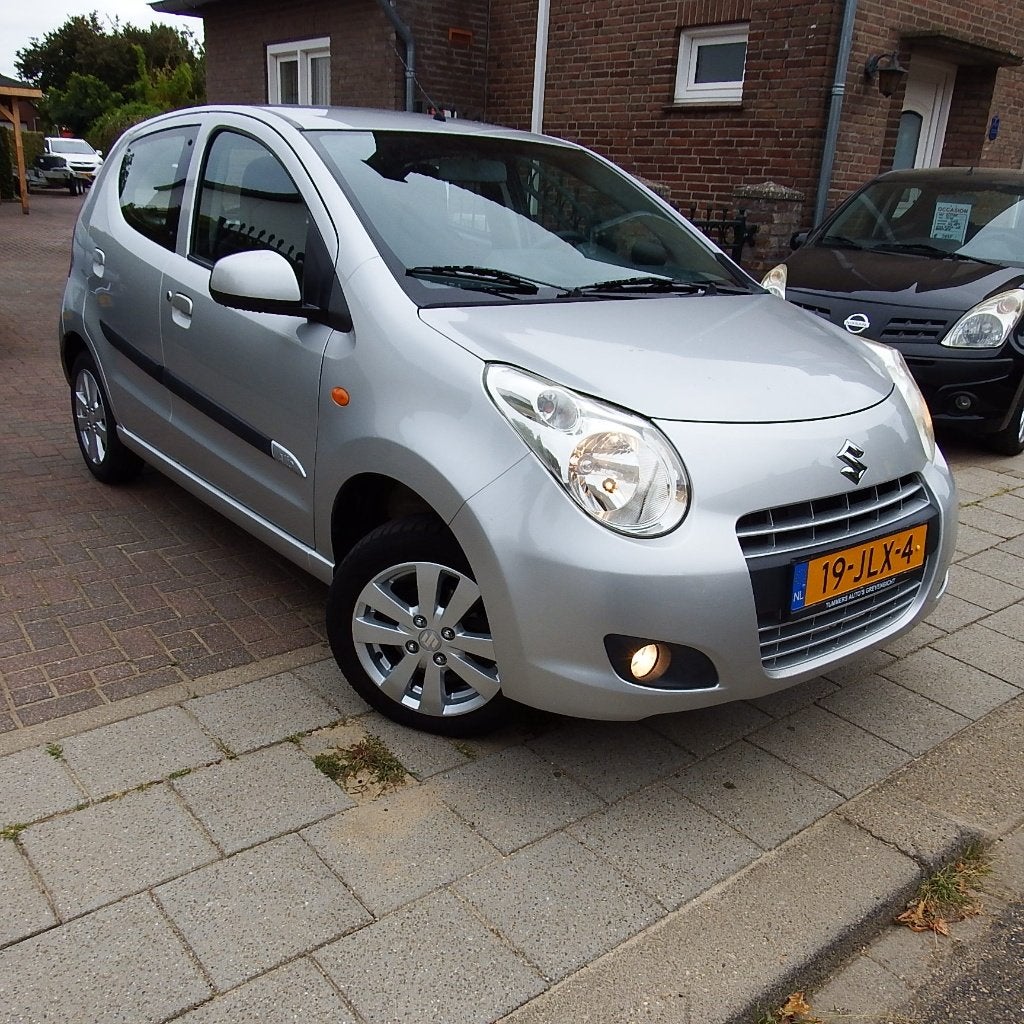 Suzuki Alto 1.0 Aut. 2009 Grijs Airco, gr beurt, nwe apk!!!, Stof, 4 stoelen, Origineel Nederlands, Bedrijf