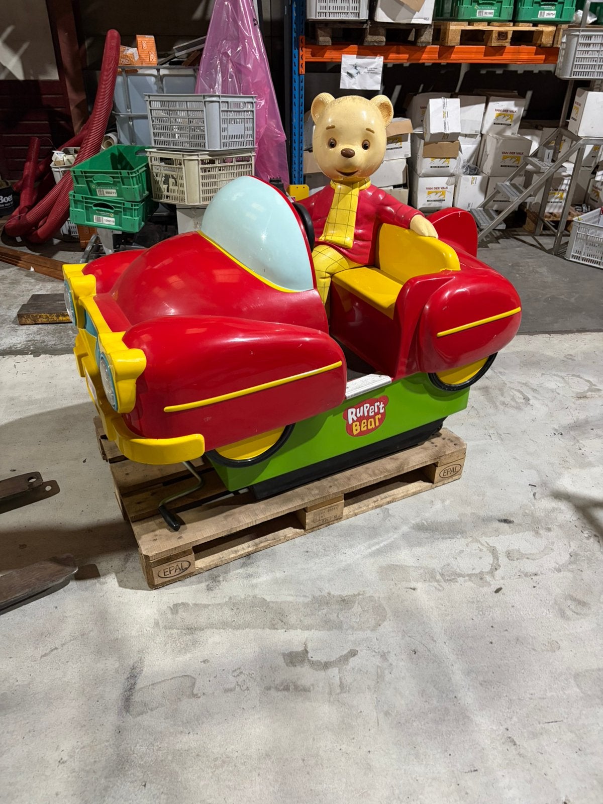 Rupert kiddy ride, Verzamelen, Ophalen, Zo goed als nieuw