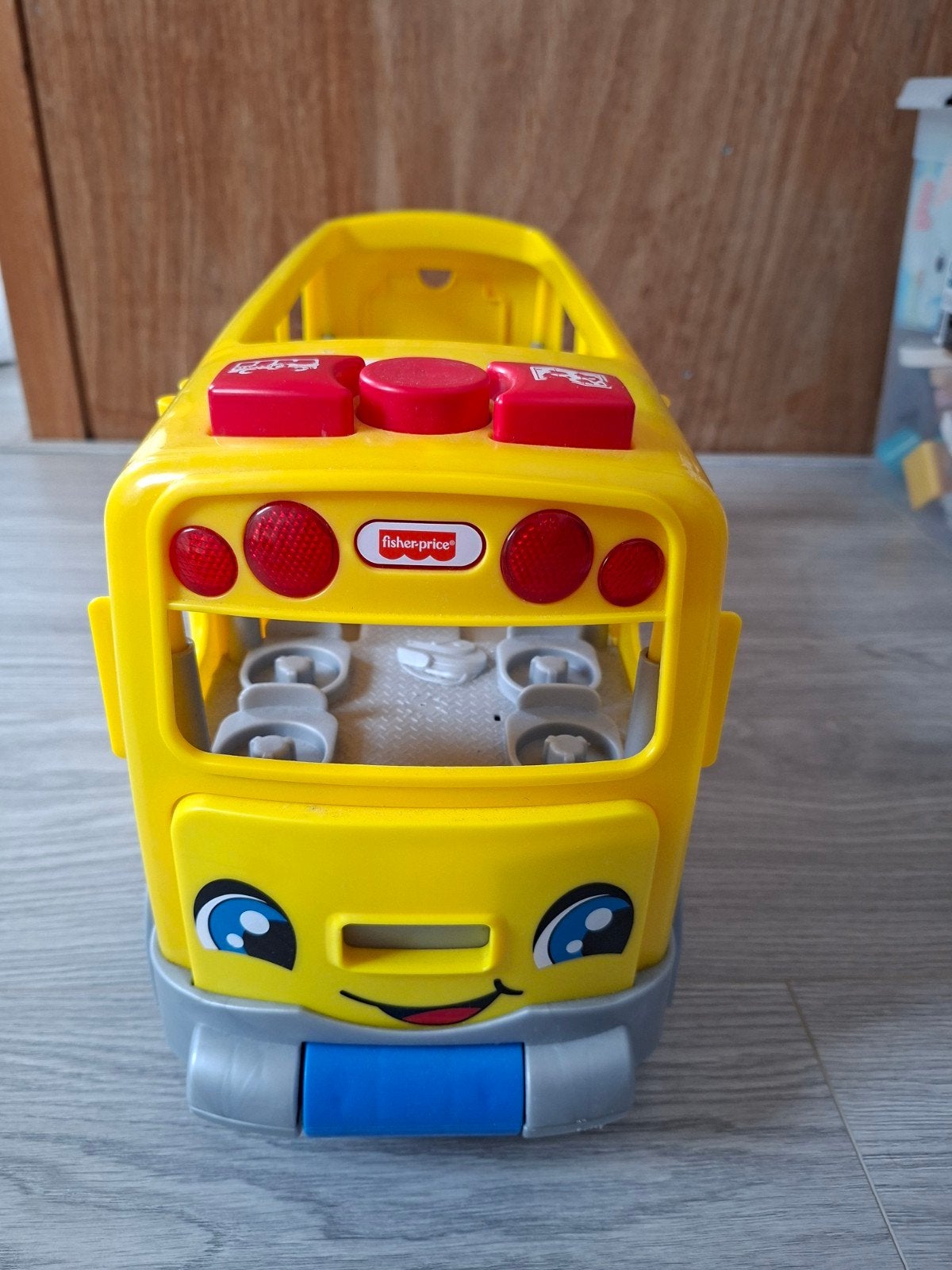 Fisher-Price Schoolbus met geluid en licht, Ophalen of Verzenden, Gebruikt