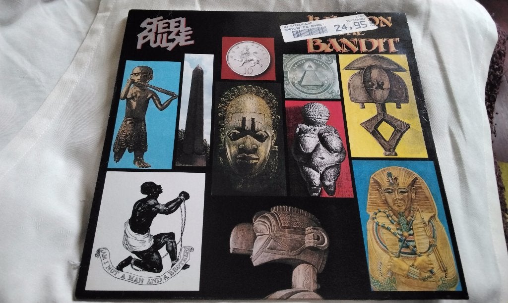 Steel Pulse Babylon the Bandit Vinyl Lp Orig. 1985 Reggae, LP, Ophalen of Verzenden, Zo goed als nieuw, 12 inch
