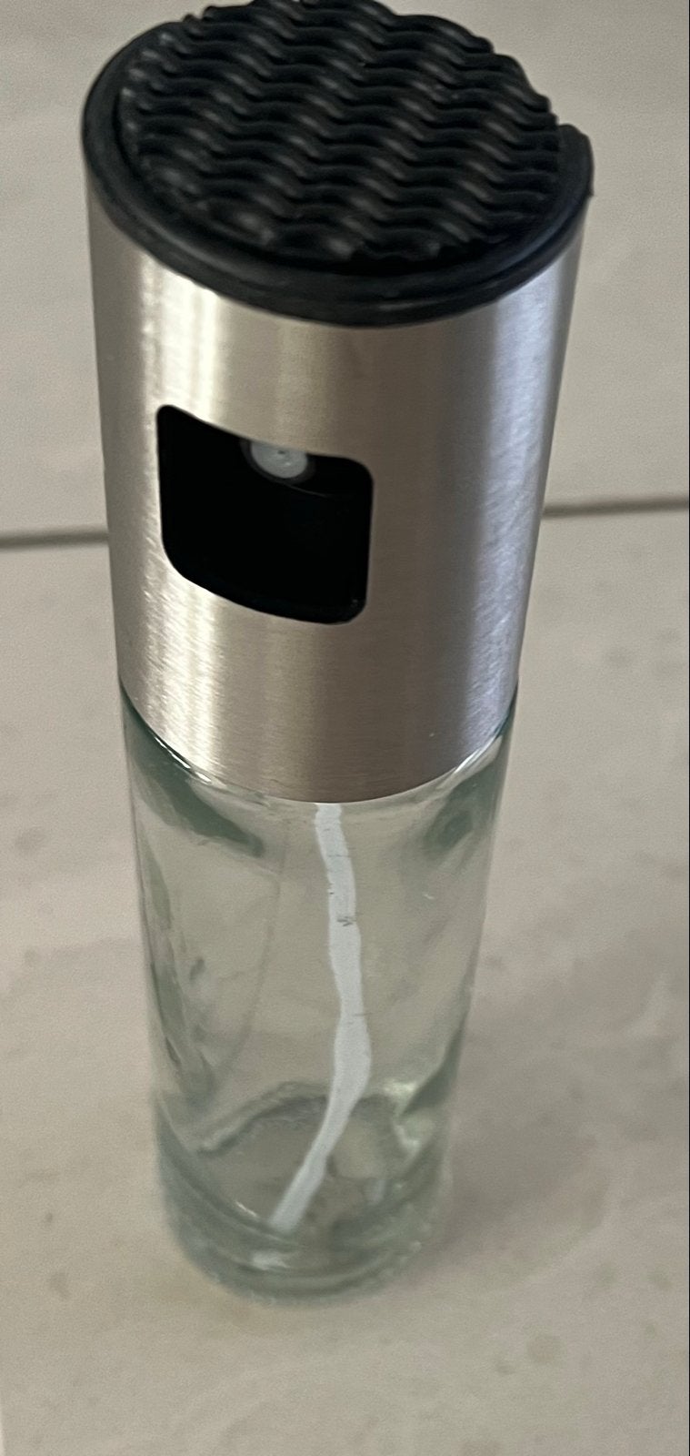 Oliespuit/Olieverstuiver - Glas en RVS - Keuken ( nieuw), Ophalen of Verzenden, Nieuw