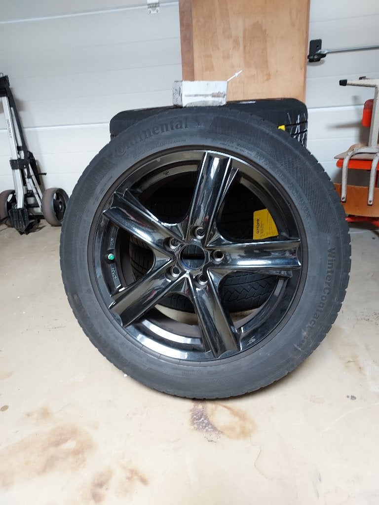 Winterbanden en velgen, Ophalen, 18 inch, 215 mm, Banden en Velgen