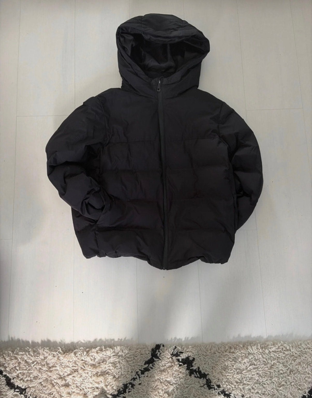 Zwarte Zara kinderjas, maat 140, Kinderen en Baby's, Ophalen of Verzenden, Gebruikt, Jongen of Meisje, Jas
