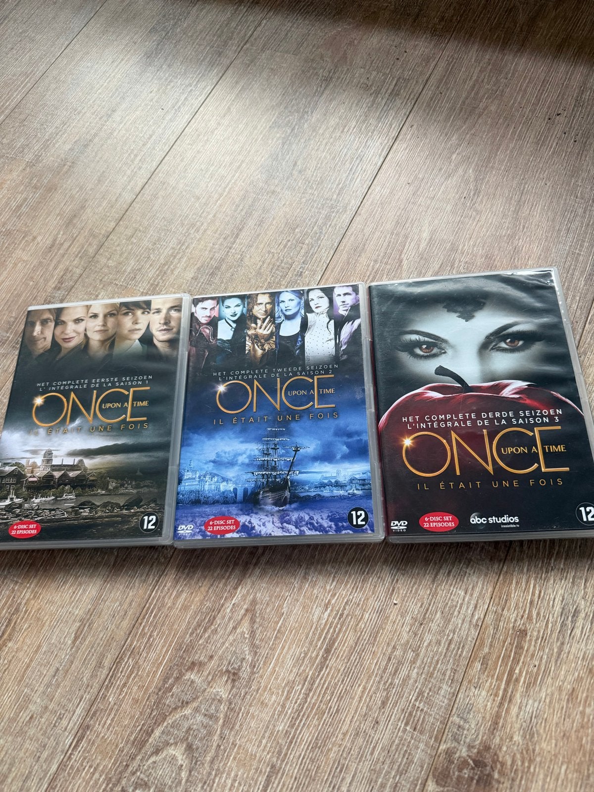Once Upon a Time - Seizoen 1, 2 en 3 DVD Boxset, Seizoen 1, Nederlands, Science Fiction en Fantasy, Ophalen of Verzenden