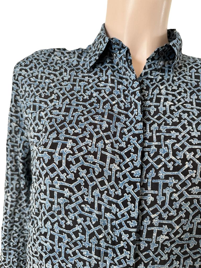Sack's blouse S, Kleding | Dames, Maat 38/40 (M), Blauw, Ophalen of Verzenden, Zo goed als nieuw