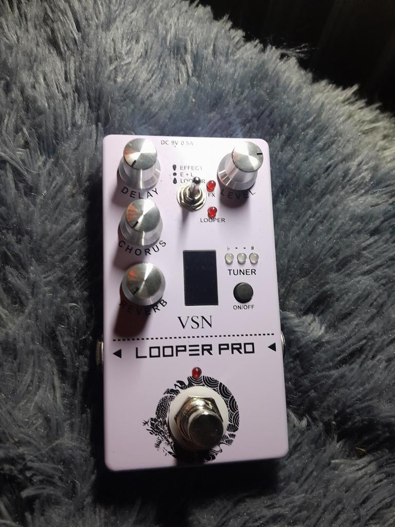VSN Looper Pro Multi-effect Pedaal met Looper en Tuner, Muziek en Instrumenten, Effecten, Ophalen of Verzenden, Zo goed als nieuw