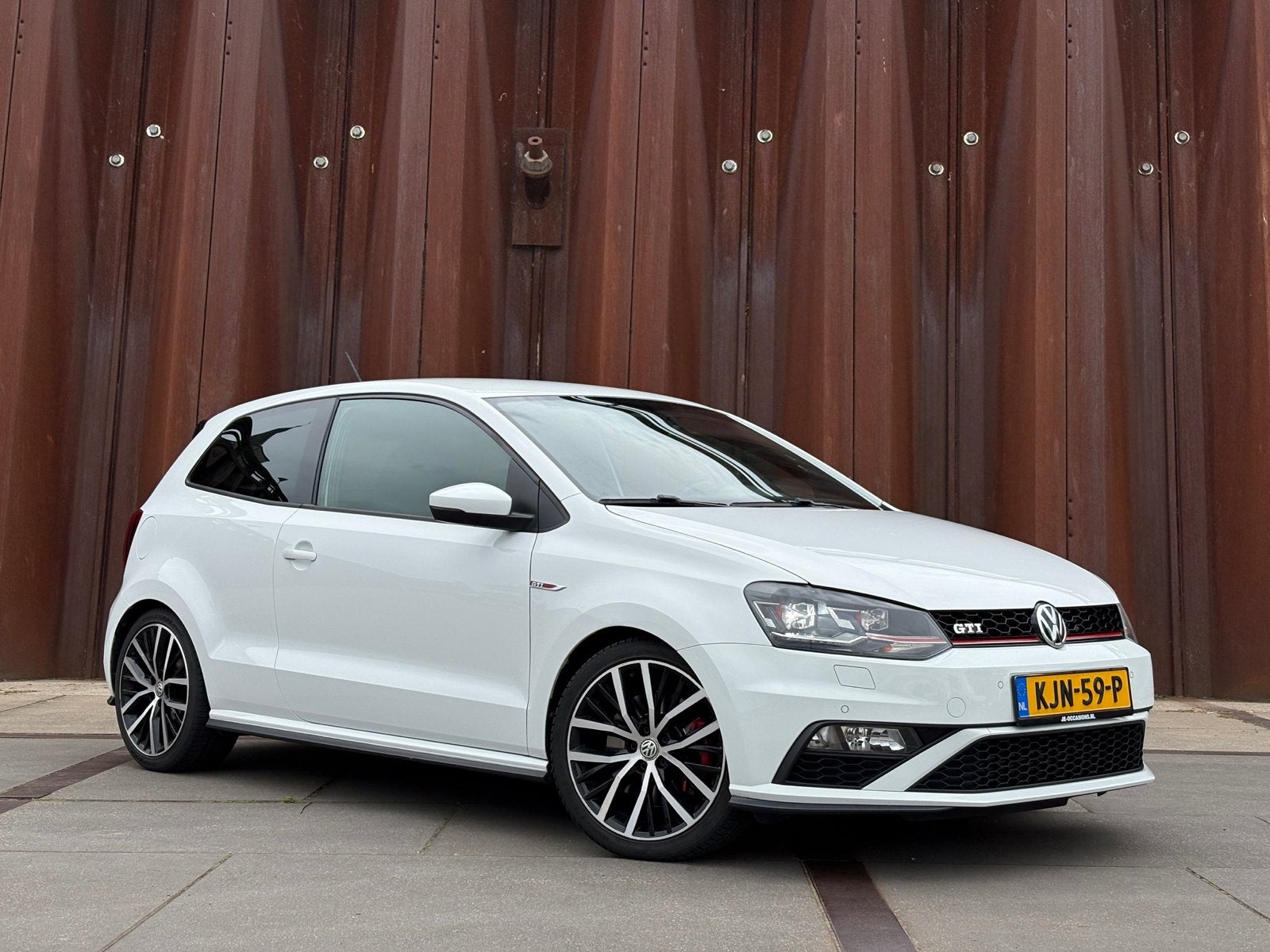 Volkswagen Polo 1.8 TSI GTI - Led - Stoelverwarming - Clima, Voorwielaandrijving, Wit, Bedrijf, 1100 kg