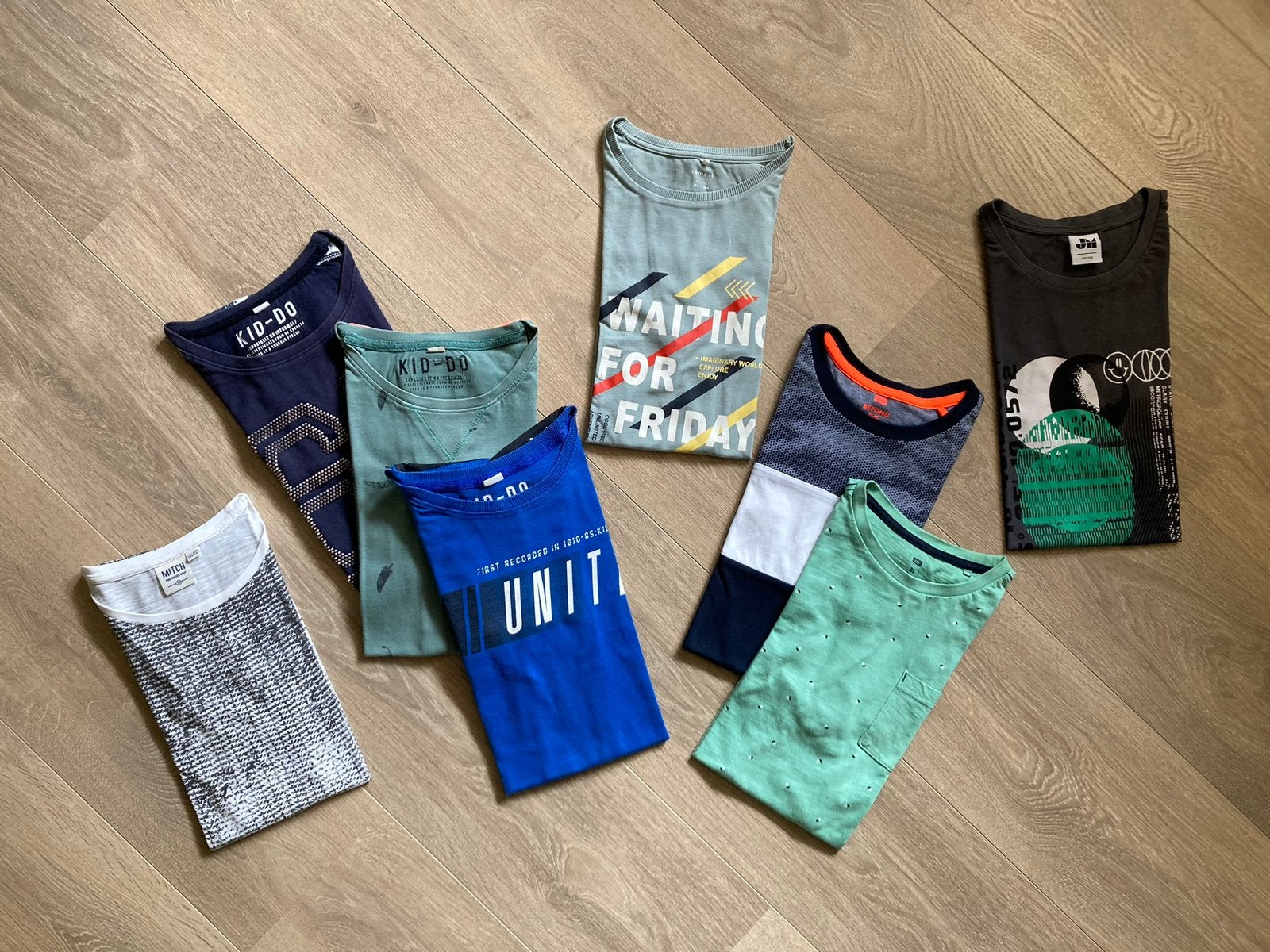 8 Shirts jongen maat 146-176, Ophalen of Verzenden, Gebruikt, Jongen