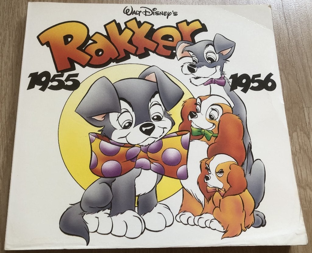 DISNEY - RAKKER 1955-1956 - STRIPBOEK, Eén stripboek, Ophalen of Verzenden, Zo goed als nieuw