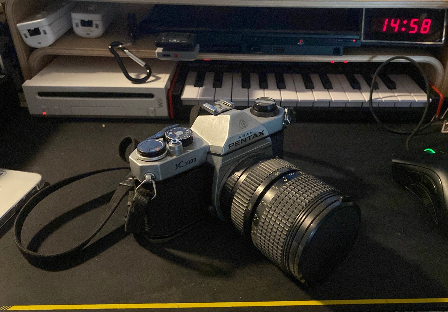 Pentax k1000 met tokina at-x lens 28-85mm, Ophalen of Verzenden, Zo goed als nieuw, Pentax, 8 keer of meer