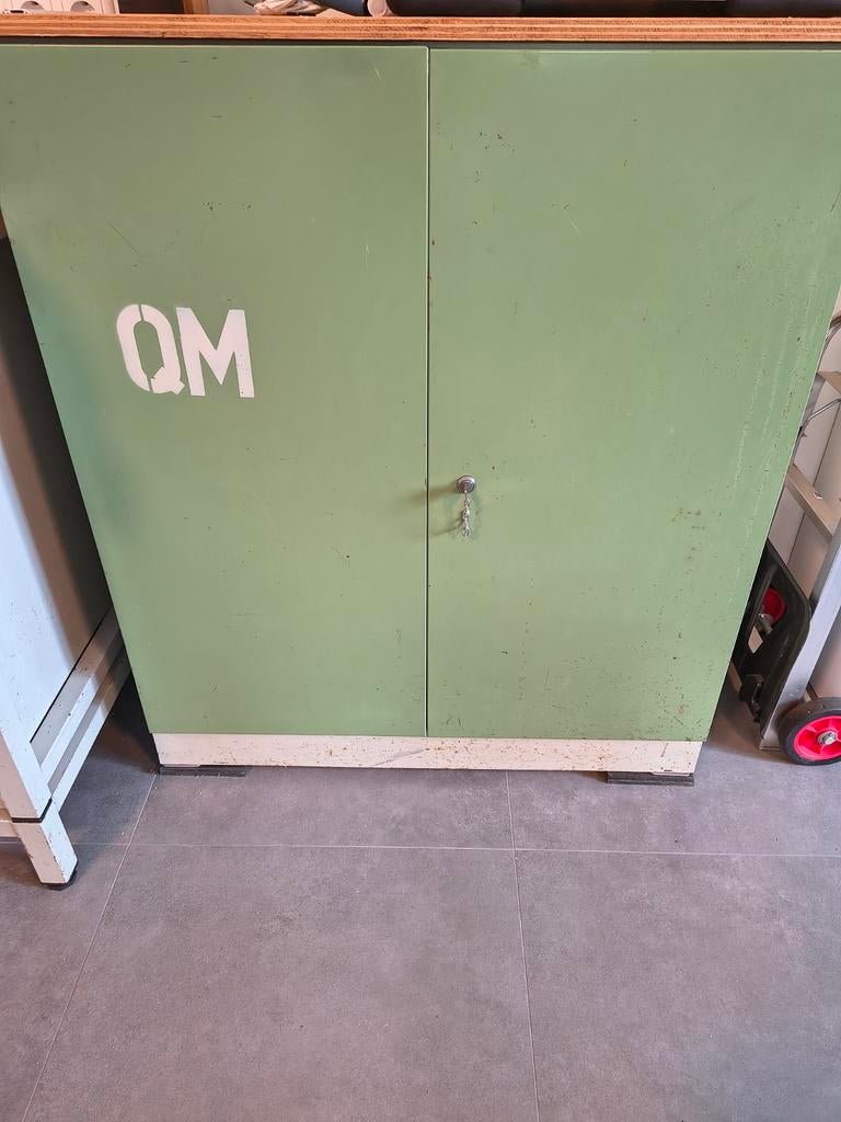 Metalen kast, gereedschap kast, garagekast., Ophalen, 25 tot 50 cm, 100 tot 150 cm