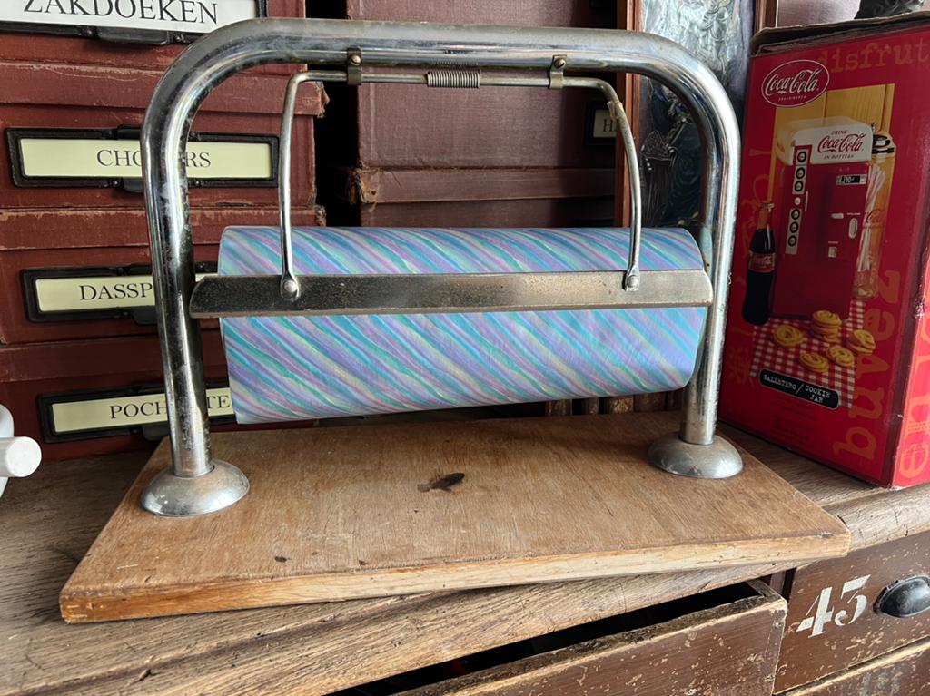 VINTAGE TOONBANK PAPIERROLHOUDER, Ophalen of Verzenden