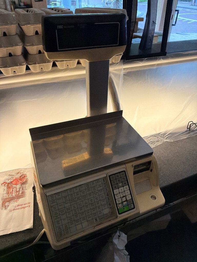 Weegschaal TEC SL-9000, Ophalen, Winkelweegschaal, Digitaal, Niet werkend