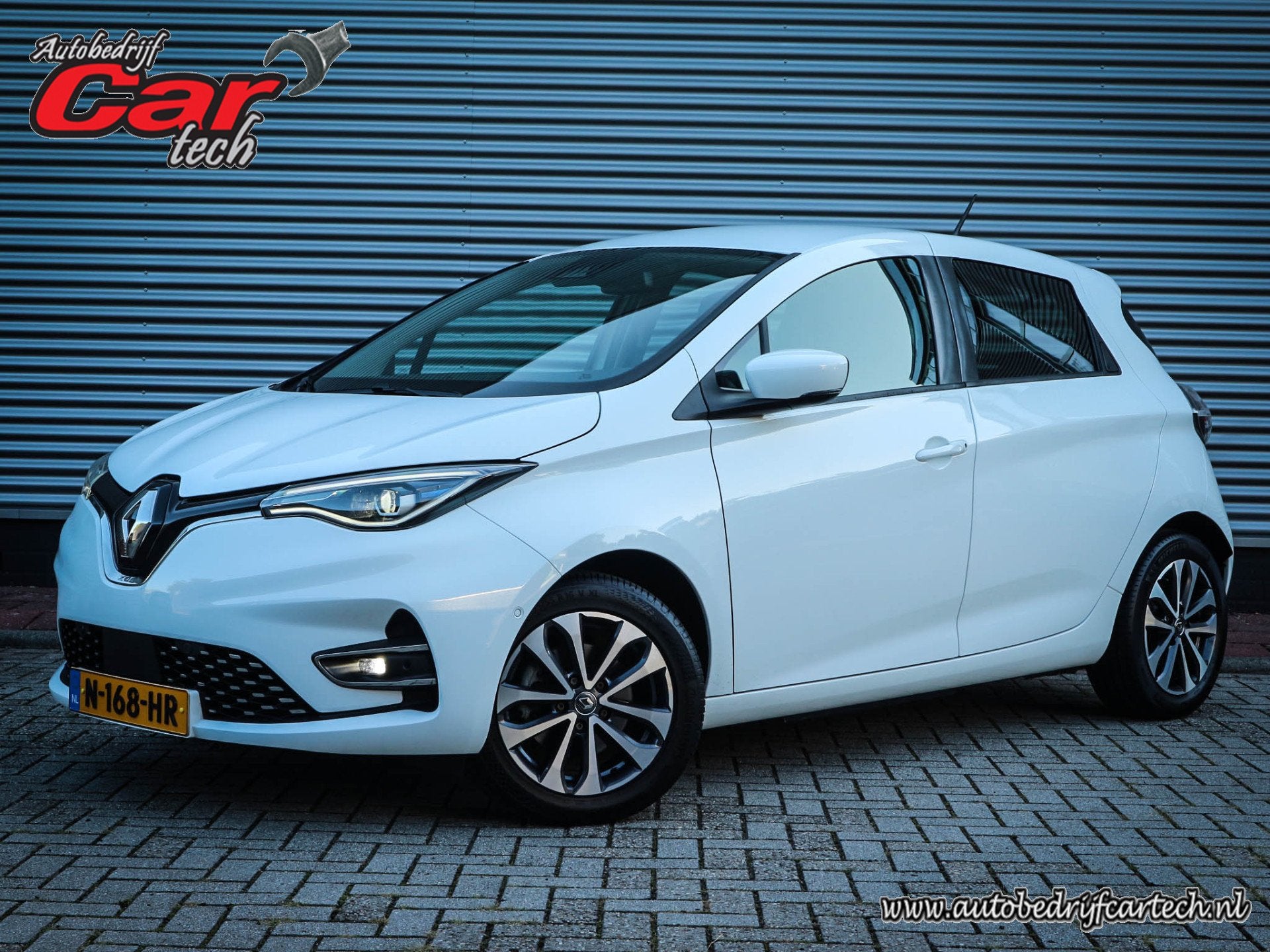 Renault ZOE R135 Intens Business 52 kWh Clima | Cruise | Nav, 136 pk, Gebruikt, Zwart, Leder en Stof
