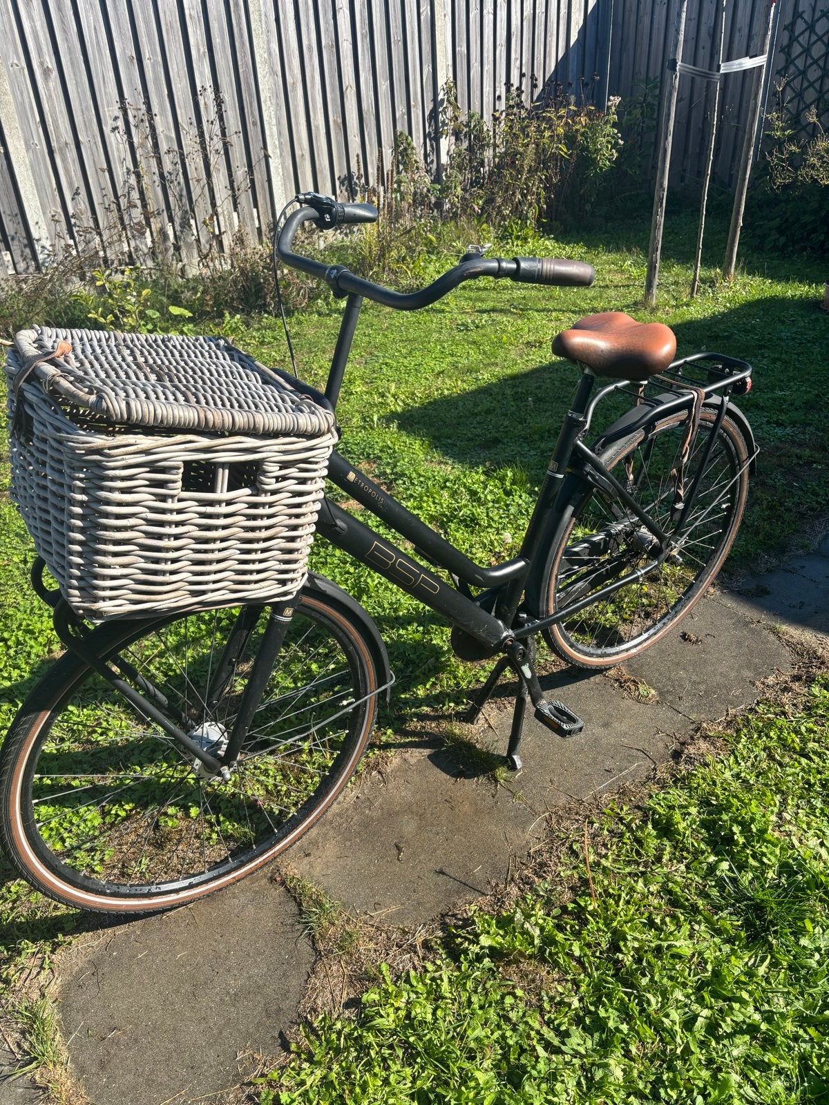 BSP Metropolis Damesfiets met mand -  goede fiets, Fietsen en Brommers, Terugtraprem, Gebruikt, Versnellingen, 50 tot 53 cm