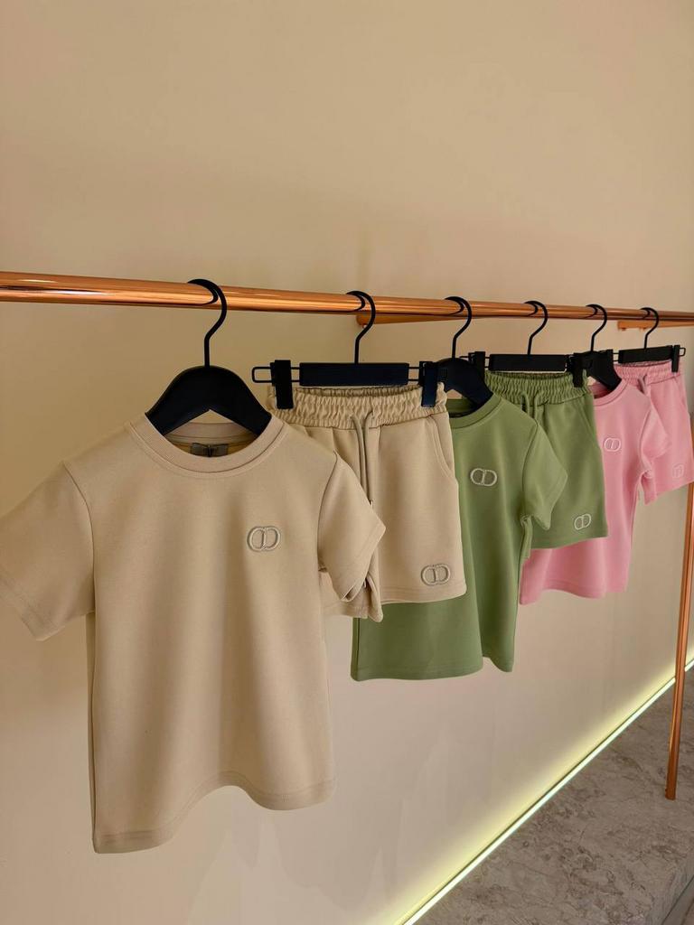 Dior zomer set pak kids kinderen meisje jongen trainingspak, Ophalen of Verzenden, Zo goed als nieuw
