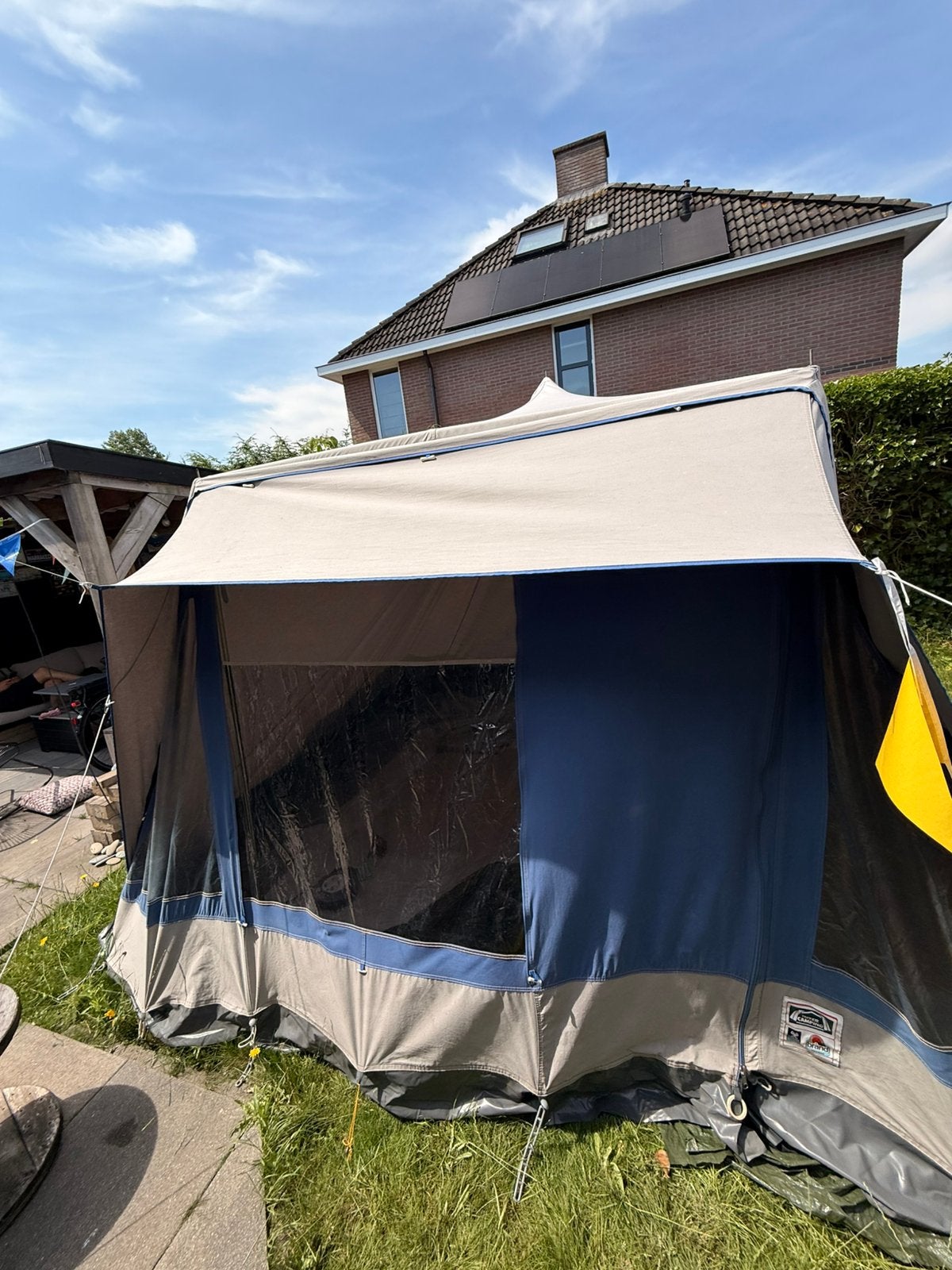 Inter camping Brand, Caravans en Kamperen, Tenten, Ophalen, Tot en met 4