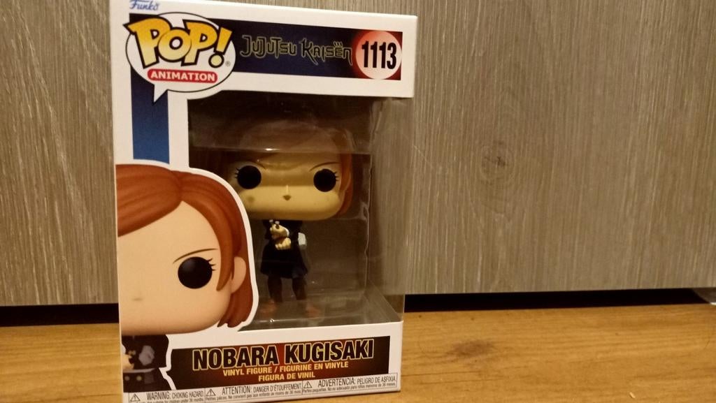 Funko pop jujutsu kaisen nobara kugisaki1113, Ophalen of Verzenden, Nieuw