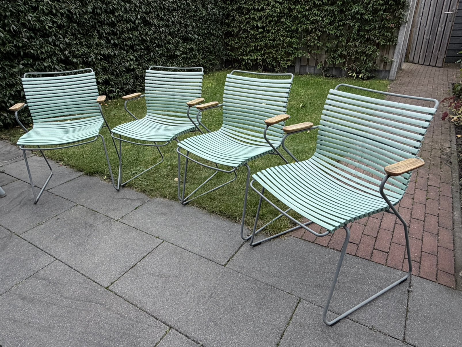 Houe Click tuinstoelen, 4 stuks, Ophalen, Kunststof