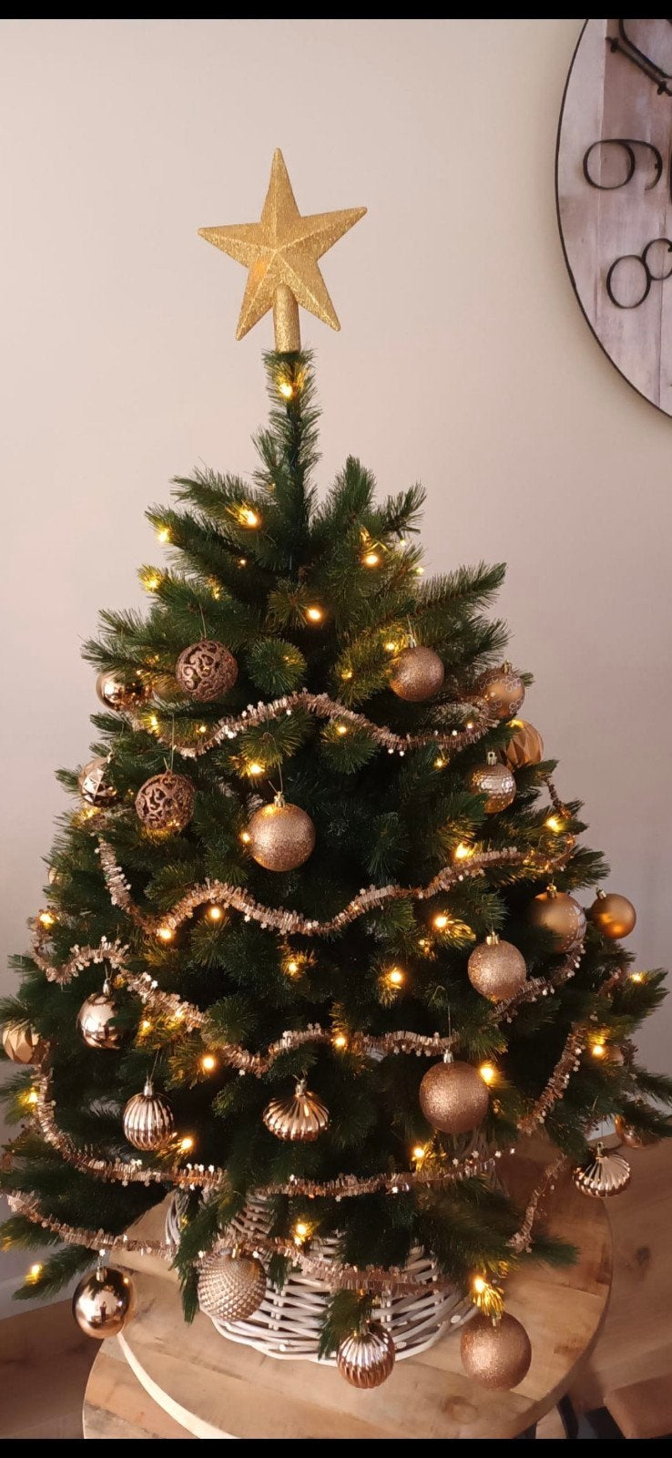 Kunstkerstboom Romagne met lampjes 120 cm, Ophalen