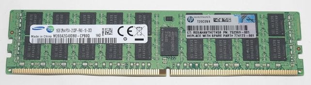 Samsung 16GB DDR4-2133 RDIMM PC4-17000P-R ECC M393A2G40DB0, 2133MHz, Server, DDR4, Ophalen of Verzenden