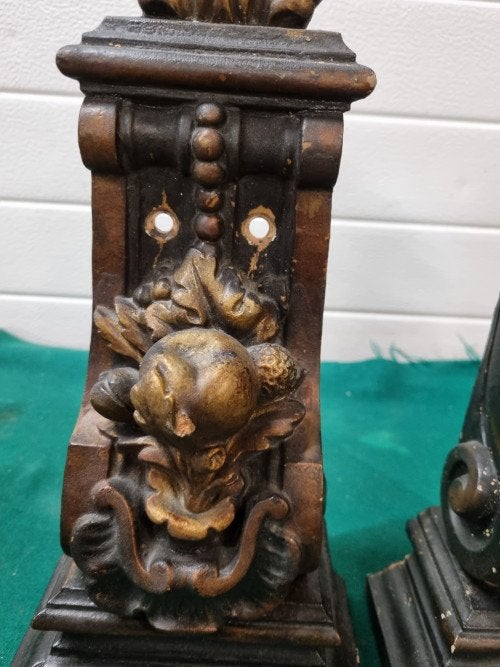 wandconsole antiek twee stuks jaren 50, Huis en Inrichting, Woonaccessoires | Overige, Ophalen of Verzenden, 'T Olde Gre-j, Info@toldegrej.nl