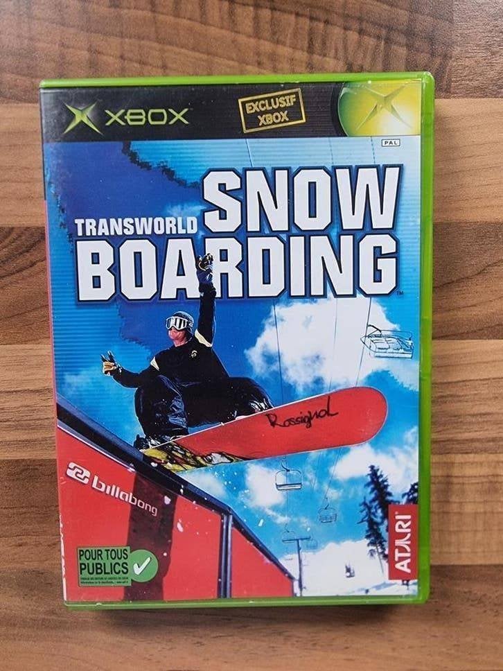 Transworld Snowboarding, Spelcomputers en Games, Games | Xbox Original, Zo goed als nieuw, Sport, 3 spelers of meer, Vanaf 3 jaar