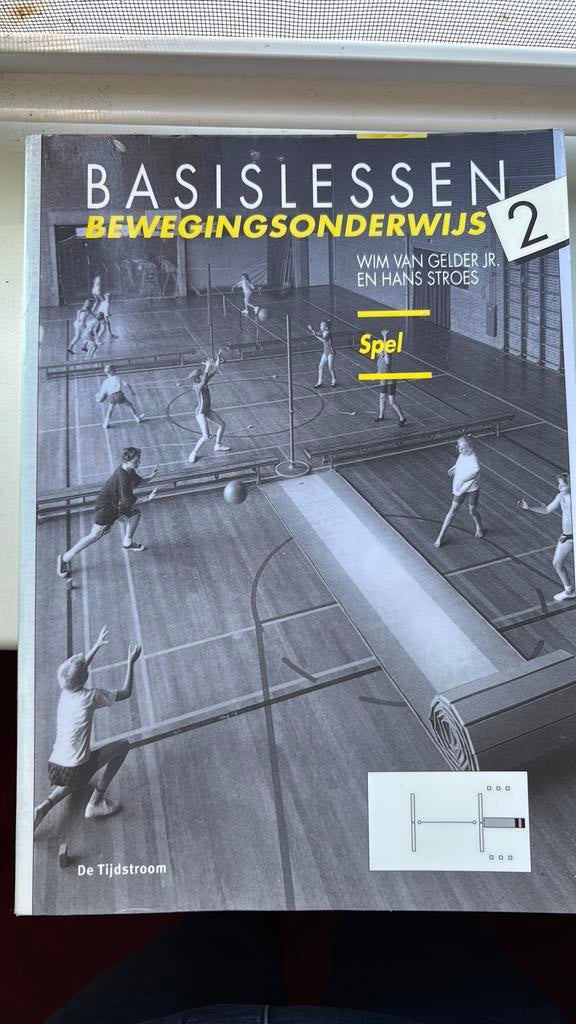 Basislessen bewegingsonderwijs Wim van Gelder deel 2 spel, Boeken, Ophalen of Verzenden, Gelezen, Overige niveaus, Overige vakken