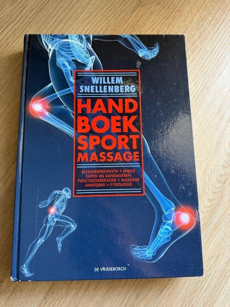 Handboek sportmassage - Willem Snellenberg, Zo goed als nieuw, Willem Snellenberg, Beta, HBO