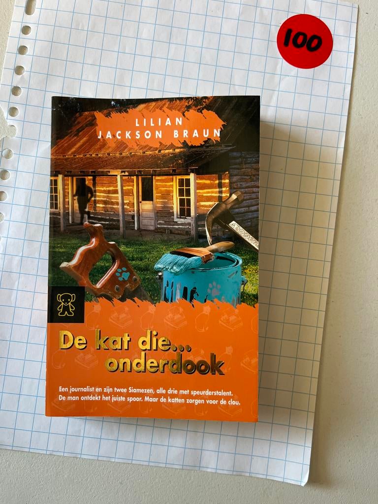 De kat die onderdook - Lilian Jackson Braun, Boeken, Detectives, Ophalen of Verzenden, Zo goed als nieuw