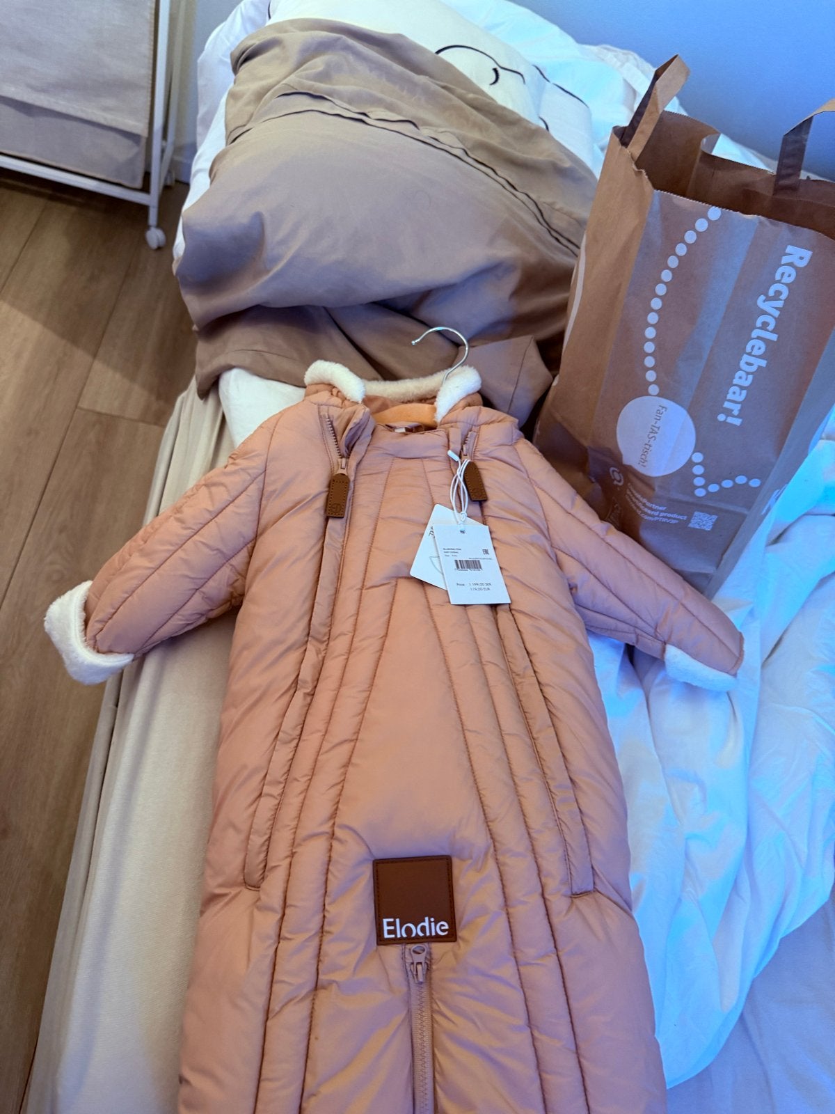 Elodie Baby Overall Blushing Pink - Nieuw met kaartjes, Ophalen of Verzenden, Nieuw, Jongetje of Meisje