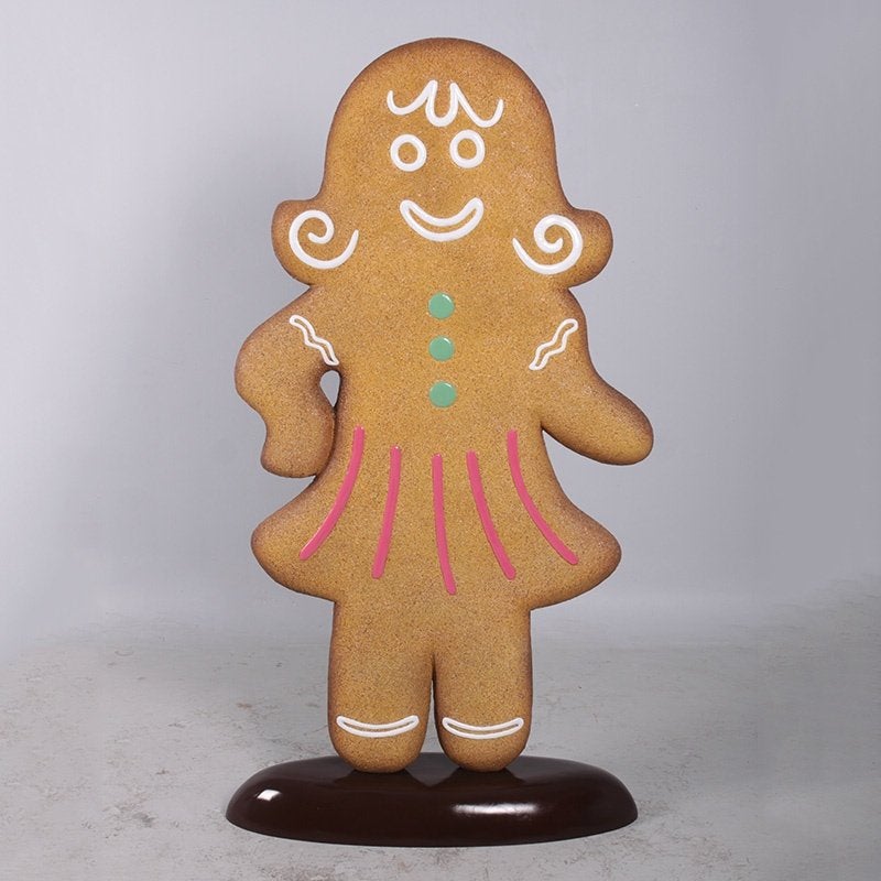 Gingerbread Girl – Peperkoek 109 cm, Ophalen, HorecaBeelden, Nieuw, HorecaBeelden